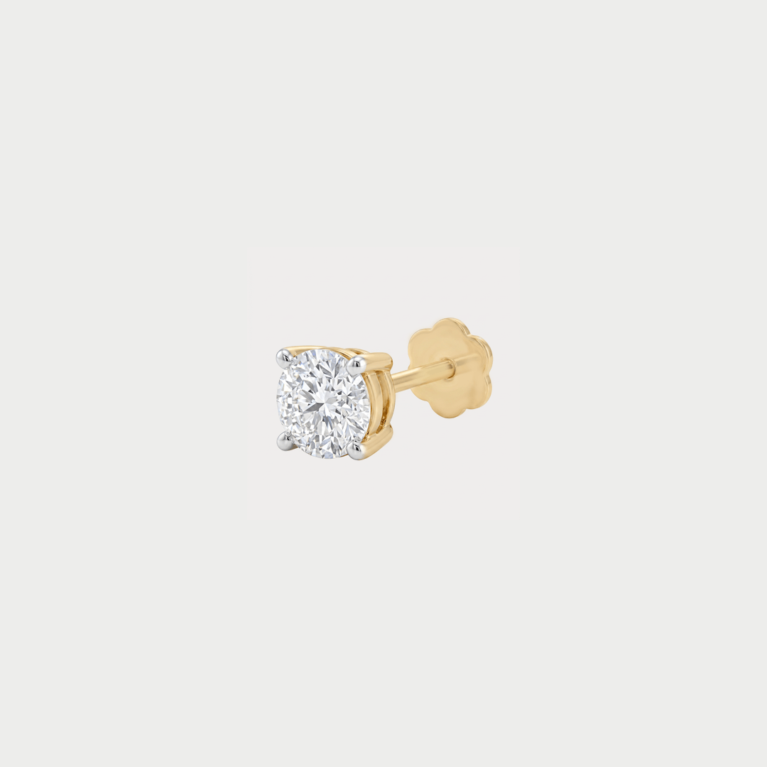 Bead Diamond Nose Pin