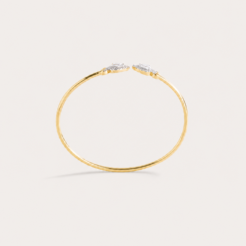 Fluid Diamond Bracelet