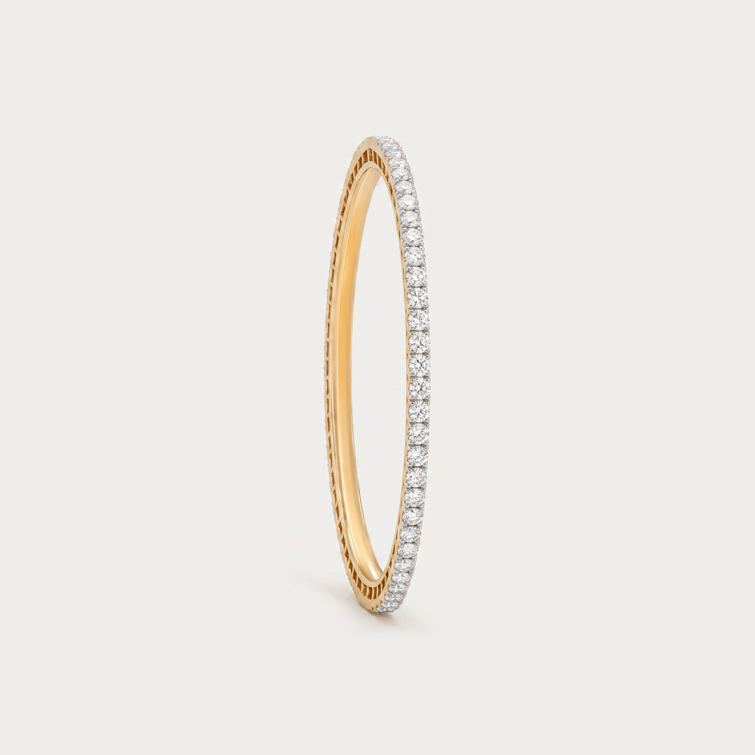 Featherlace Diamond Bangle