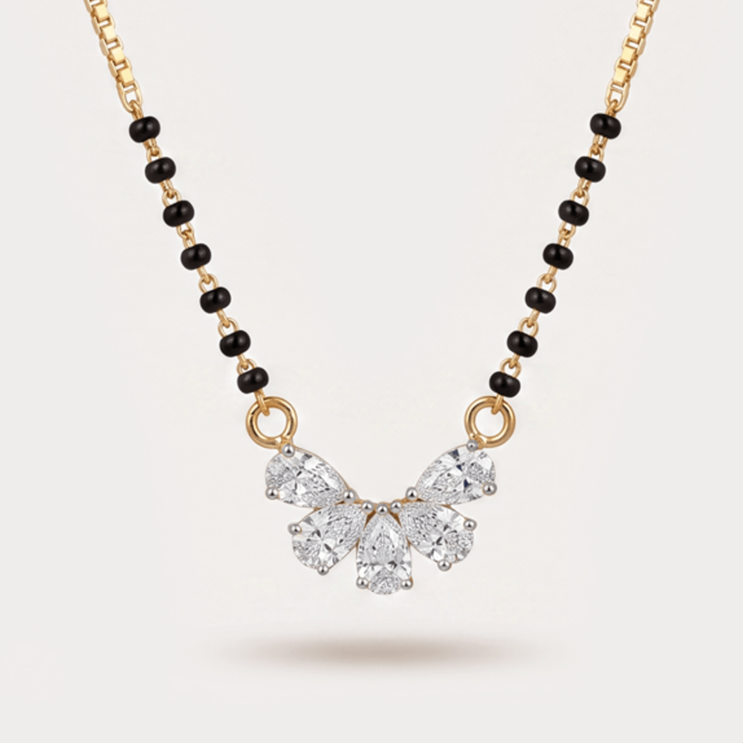 Fleur Bloom Diamond Mangalsutra