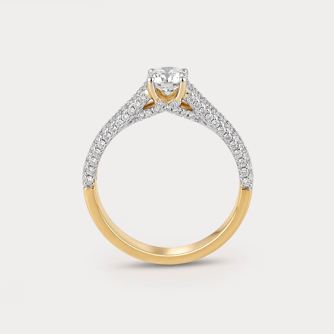 Wonderheart Mini-Solitaire Diamond Ring