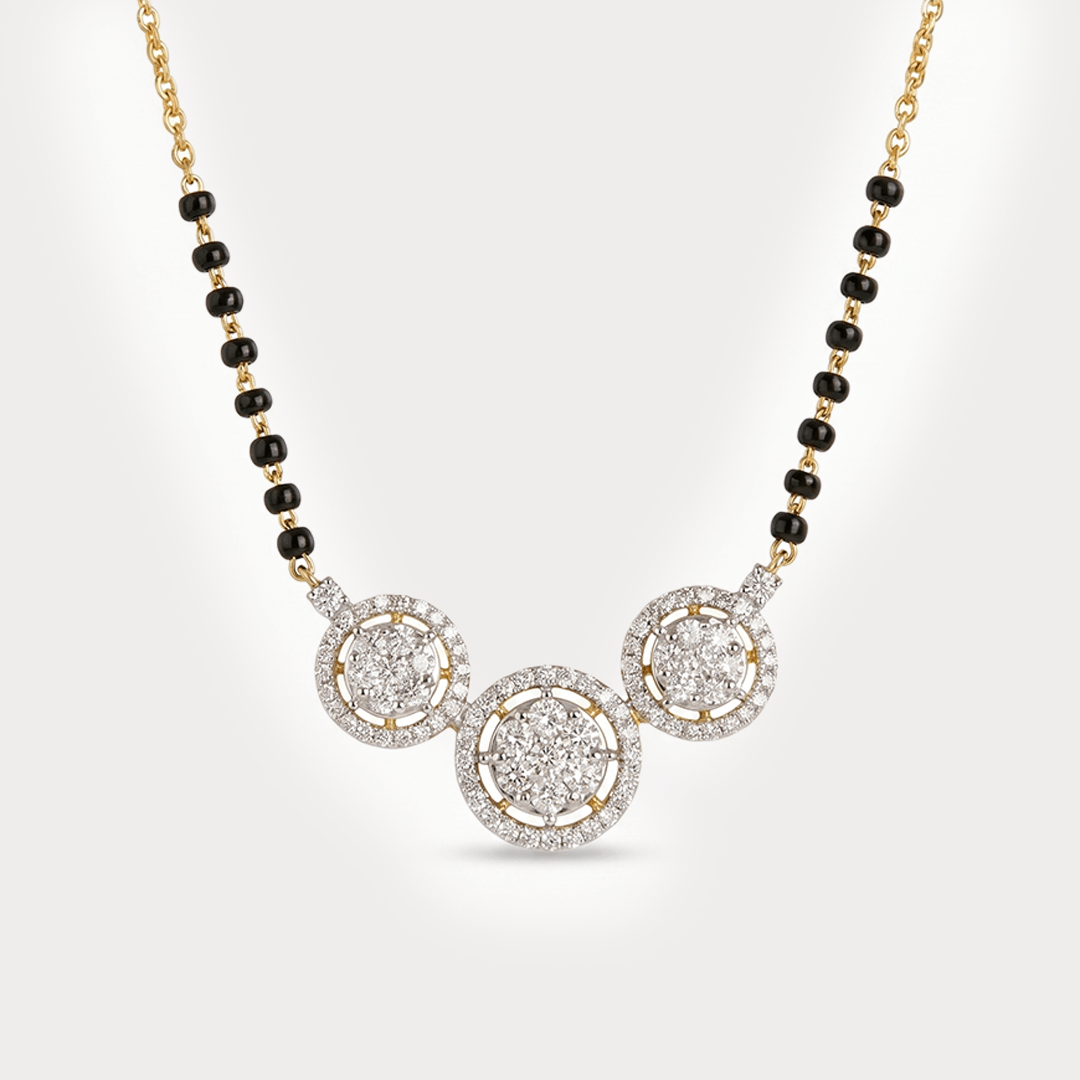 Woven in Love Diamond Mangalsutra