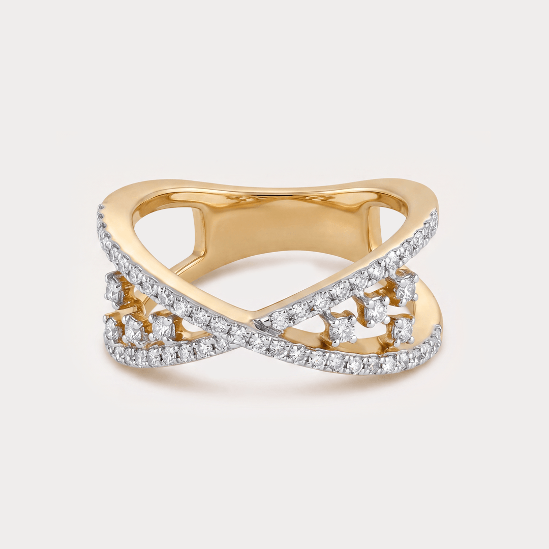 Granduer Bands Diamond Ring