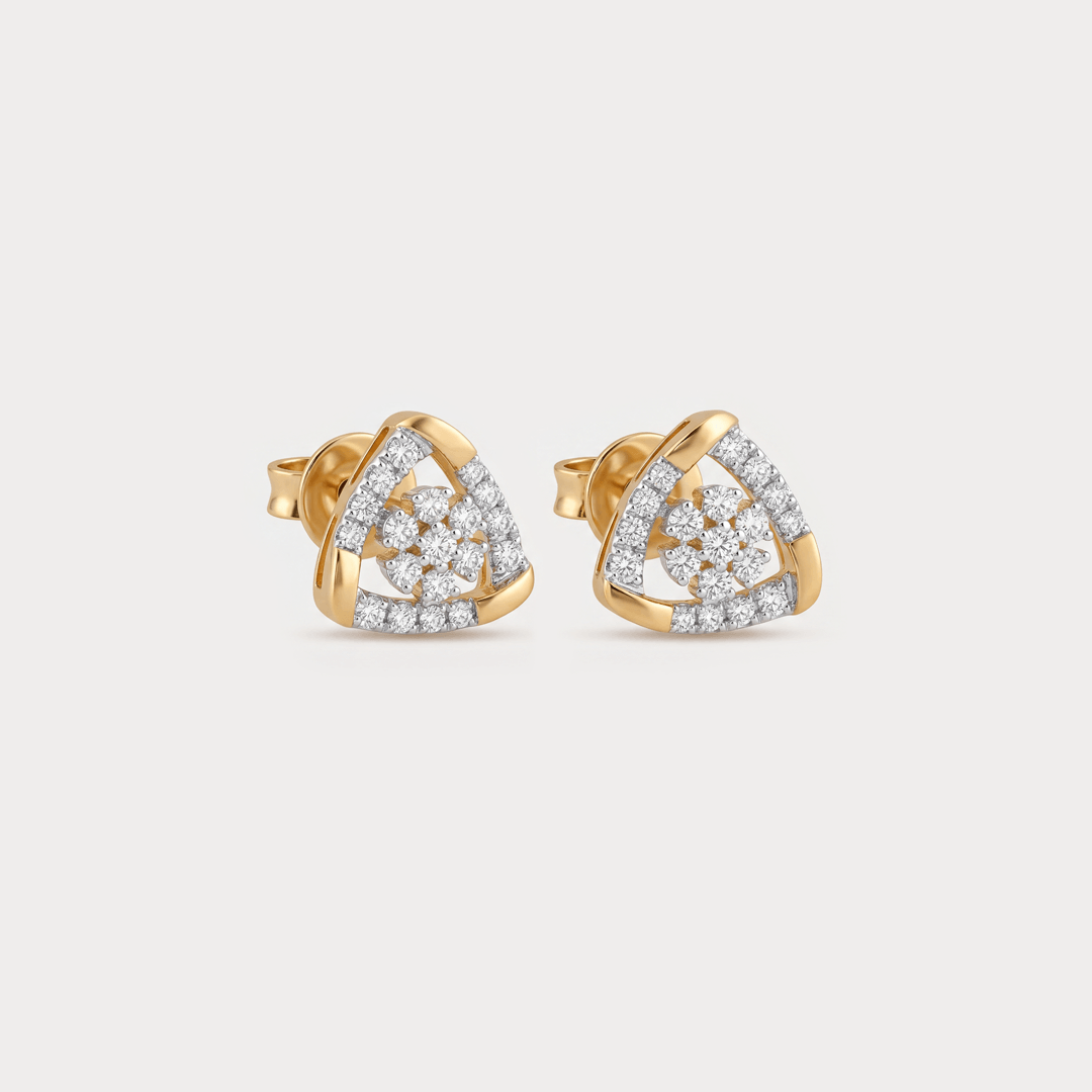 Stellato Nakshatra Diamond Earrings