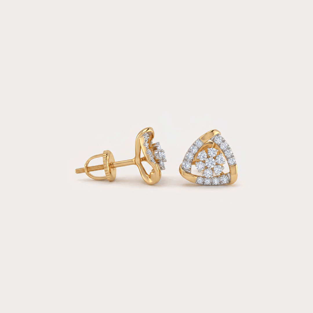 Stellato Nakshatra Diamond Earrings