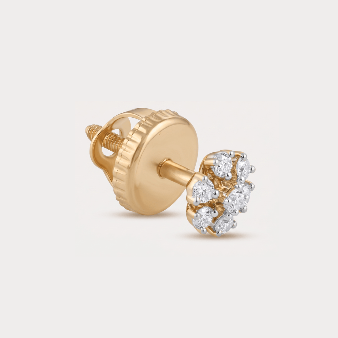 Meadowlight Stars & Flowers Diamond Earrings