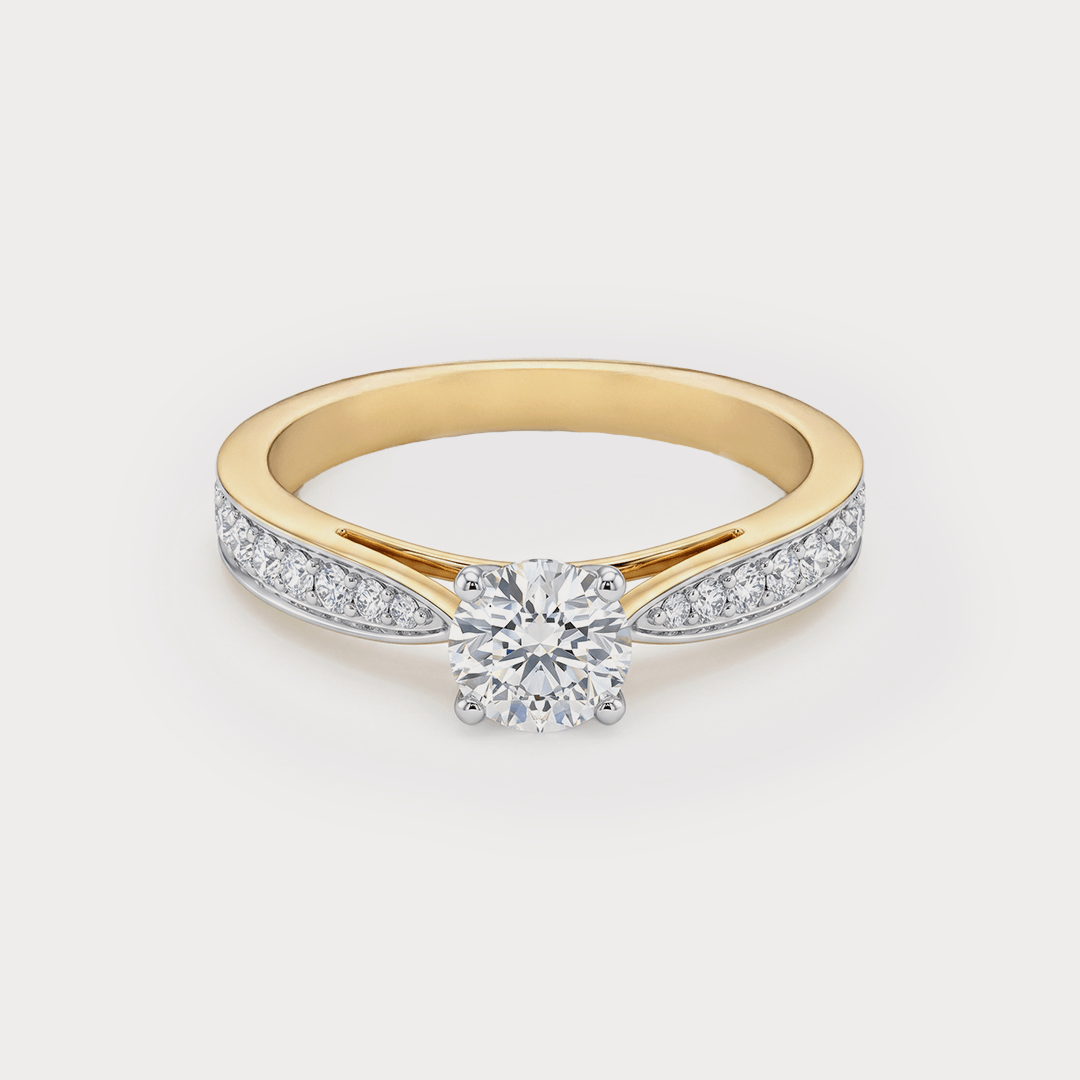 Raindrop Diamond Ring