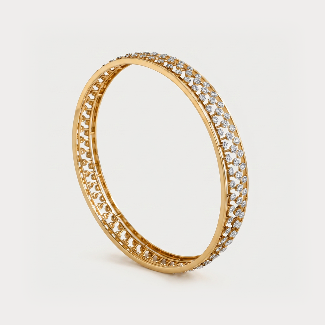 Amore Diamond Bangle