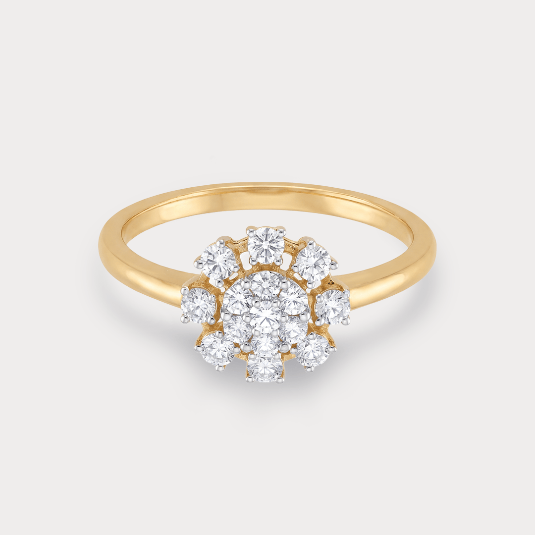 Eclipse Nakshatra Diamond Ring