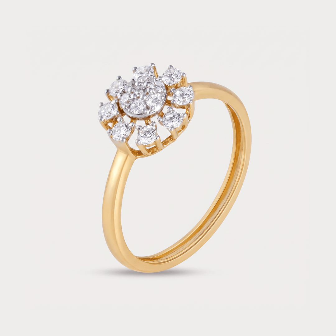 Eclipse Nakshatra Diamond Ring