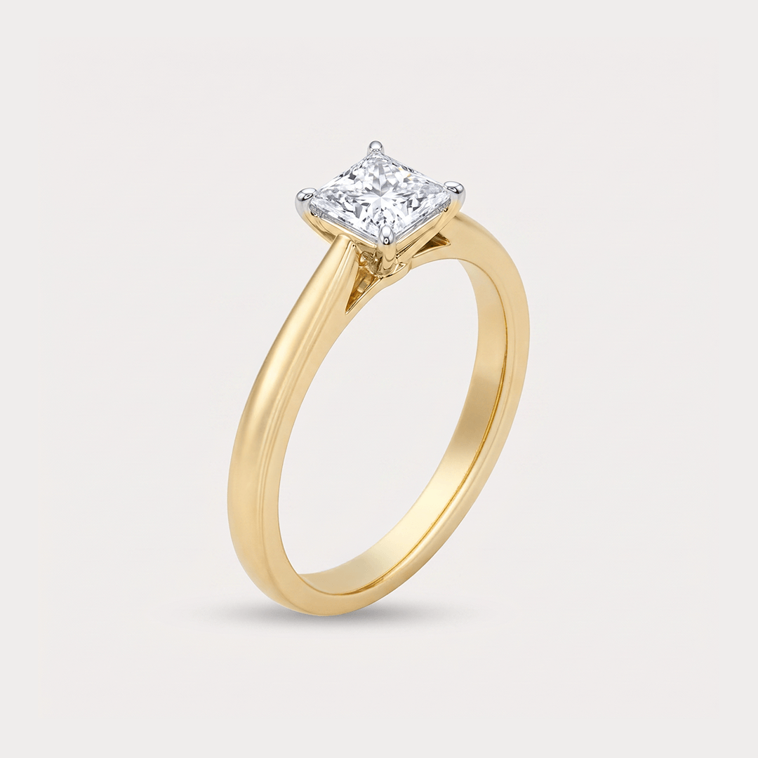 Jocelyn Mini Solitaire Diamond Ring