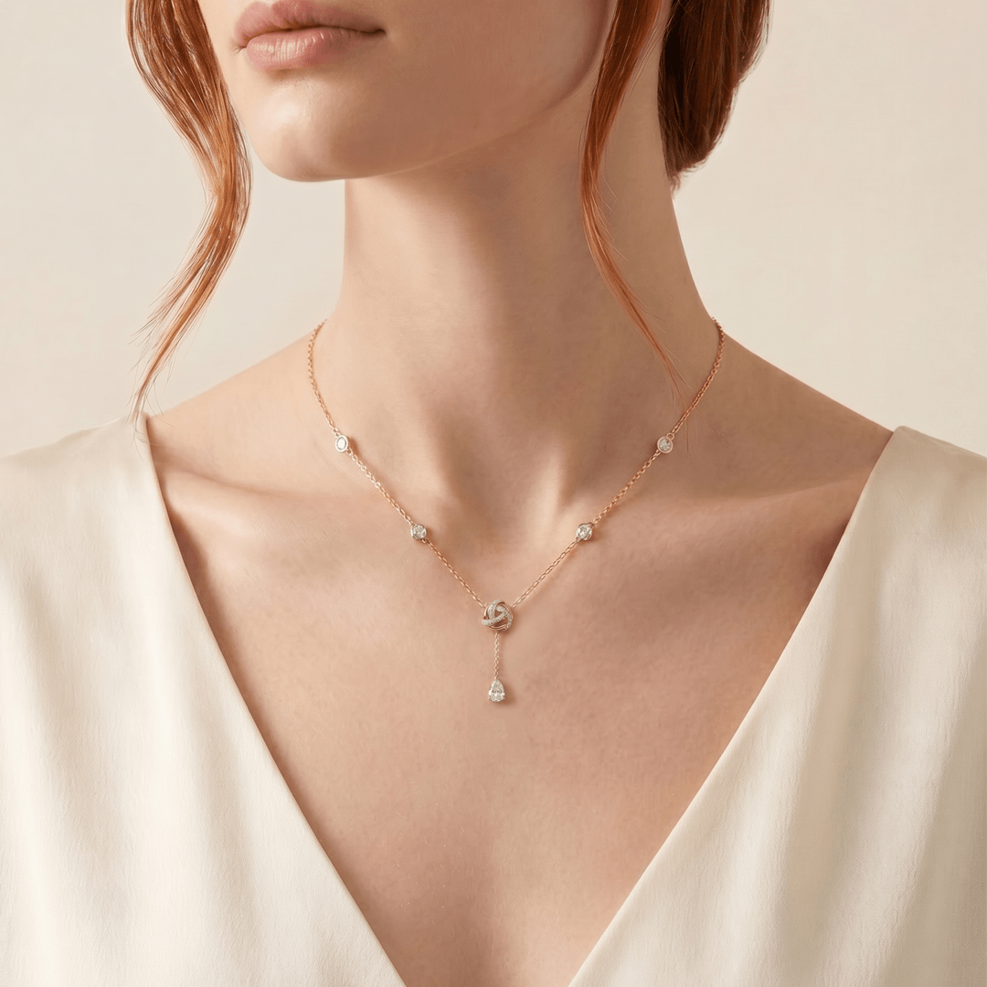 The Link Pendant From The Promise Knot Collection