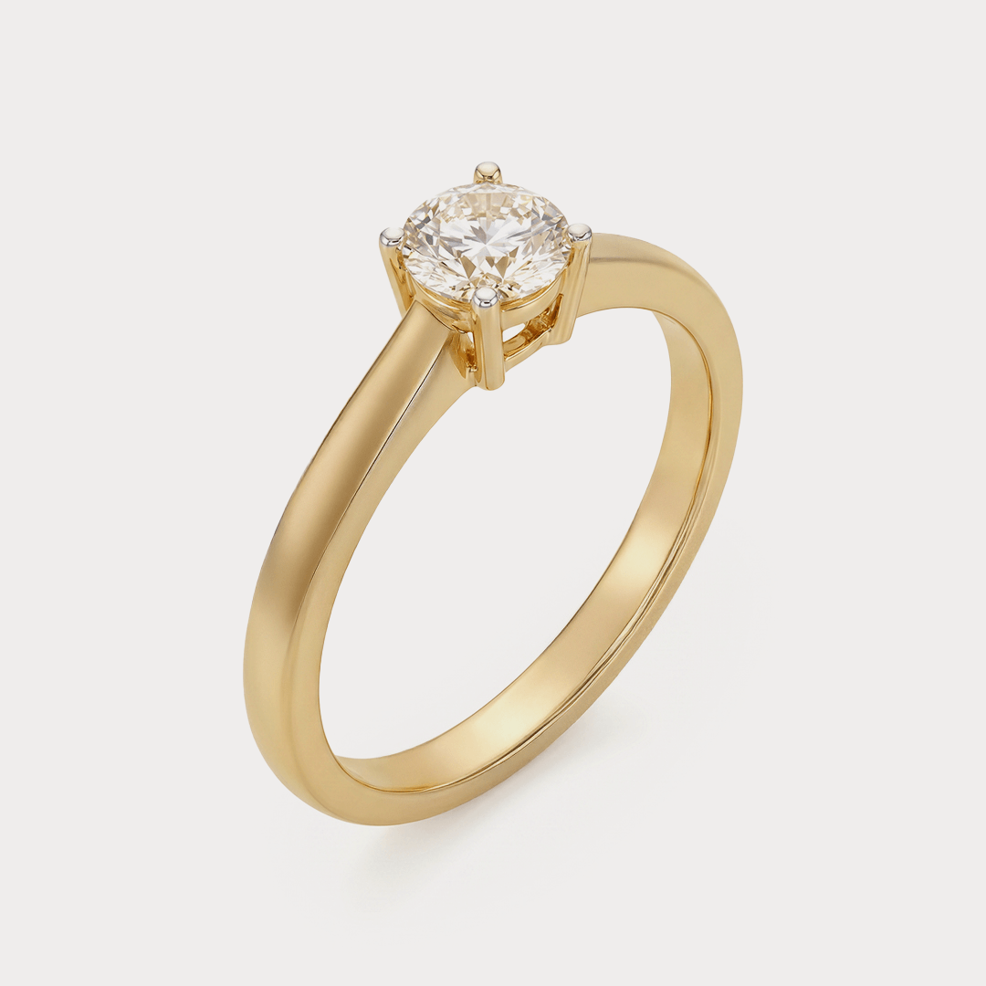 Teardrop Diamond Ring
