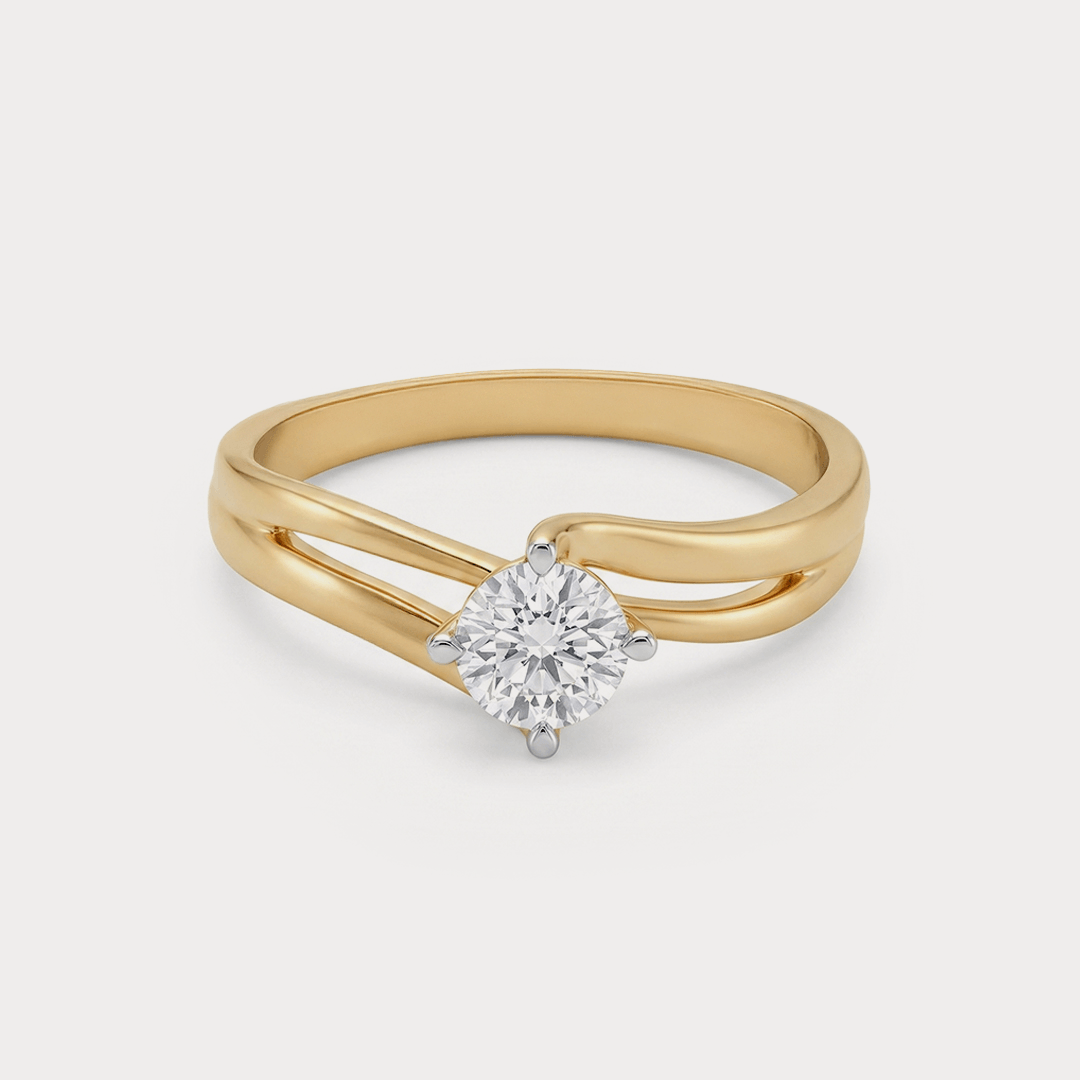Bead Diamond Ring