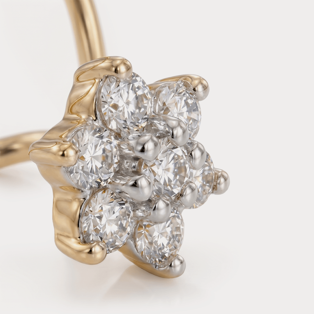 Filament Diamond Nose Pin