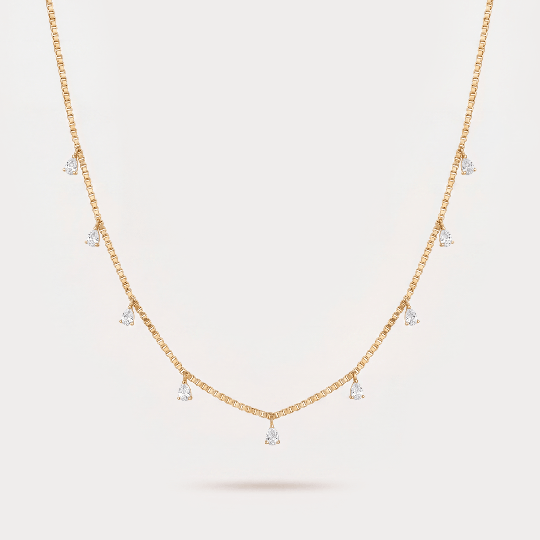 Lumineuse Station Diamond Necklace