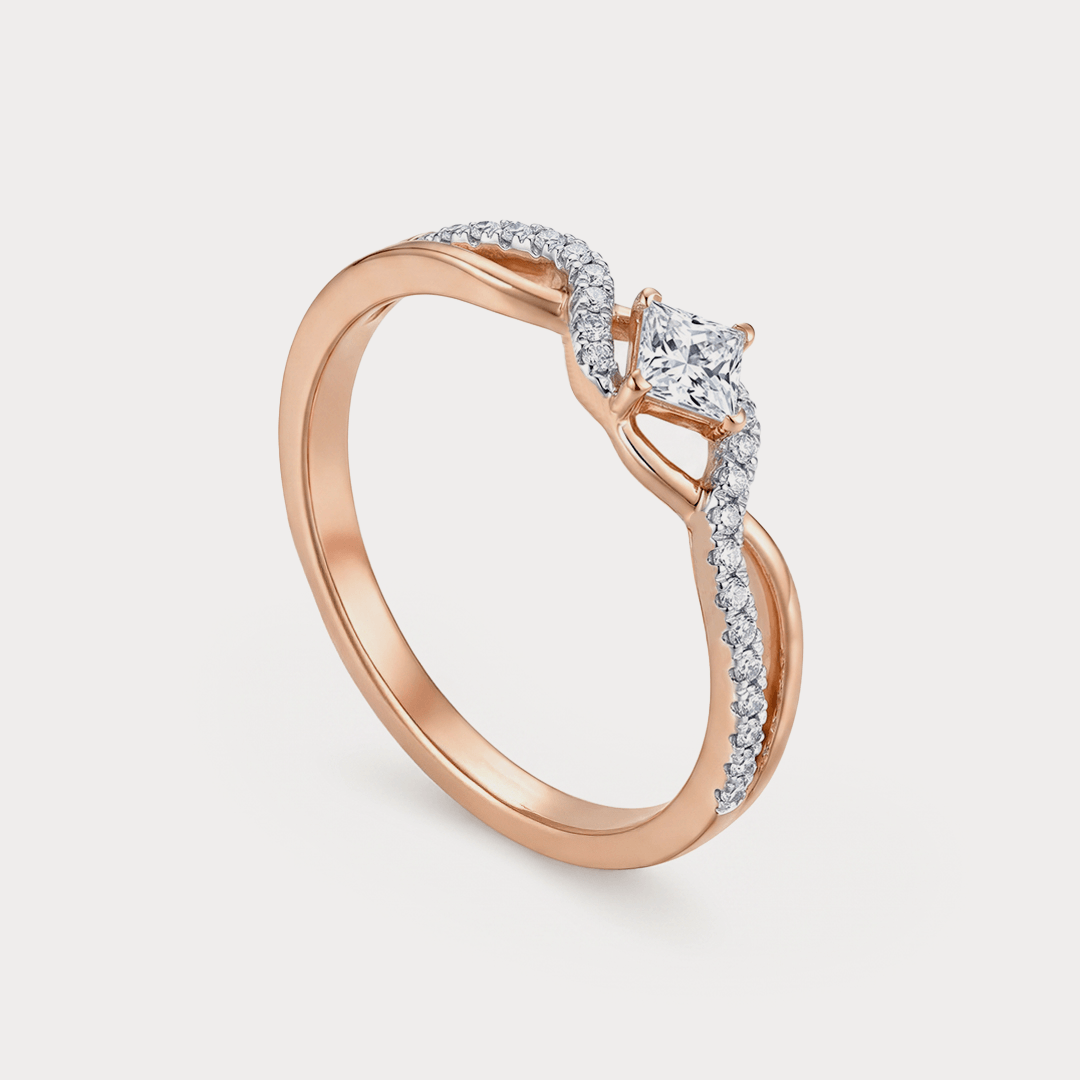 Wisp Diamond Ring