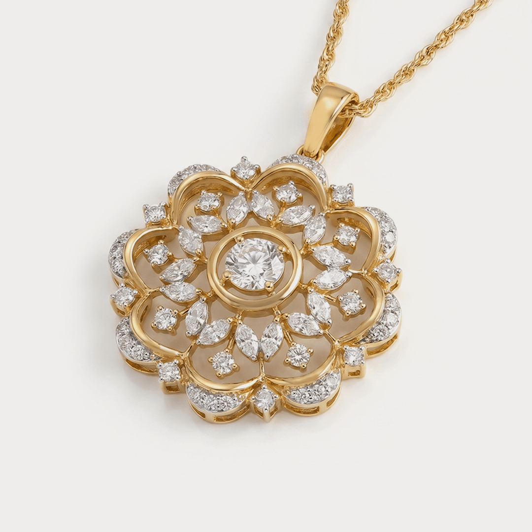 Celeste Diamond Pendant