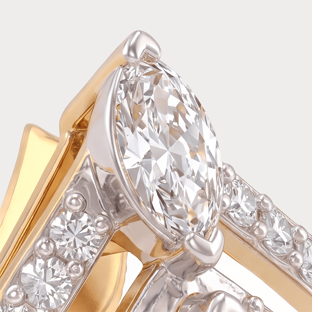 Coil Diamond Earrings