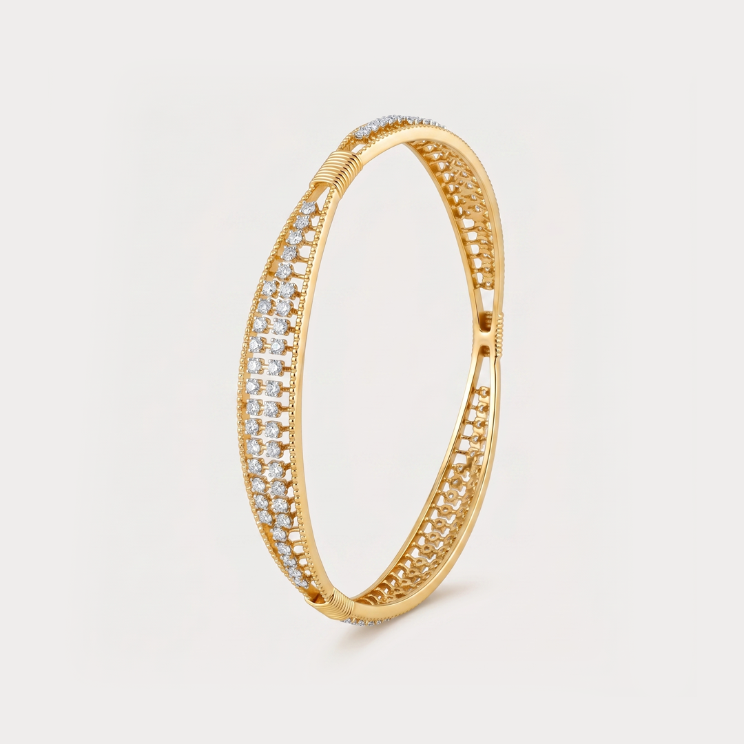 Cherrish Diamond Bangle