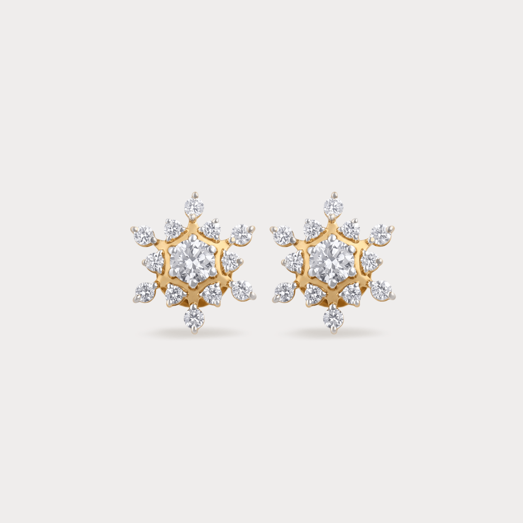 Daybreak Nakshatra Diamond Earrings
