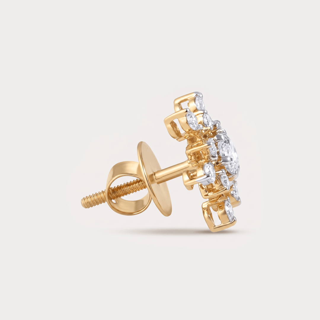 Daybreak Nakshatra Diamond Earrings