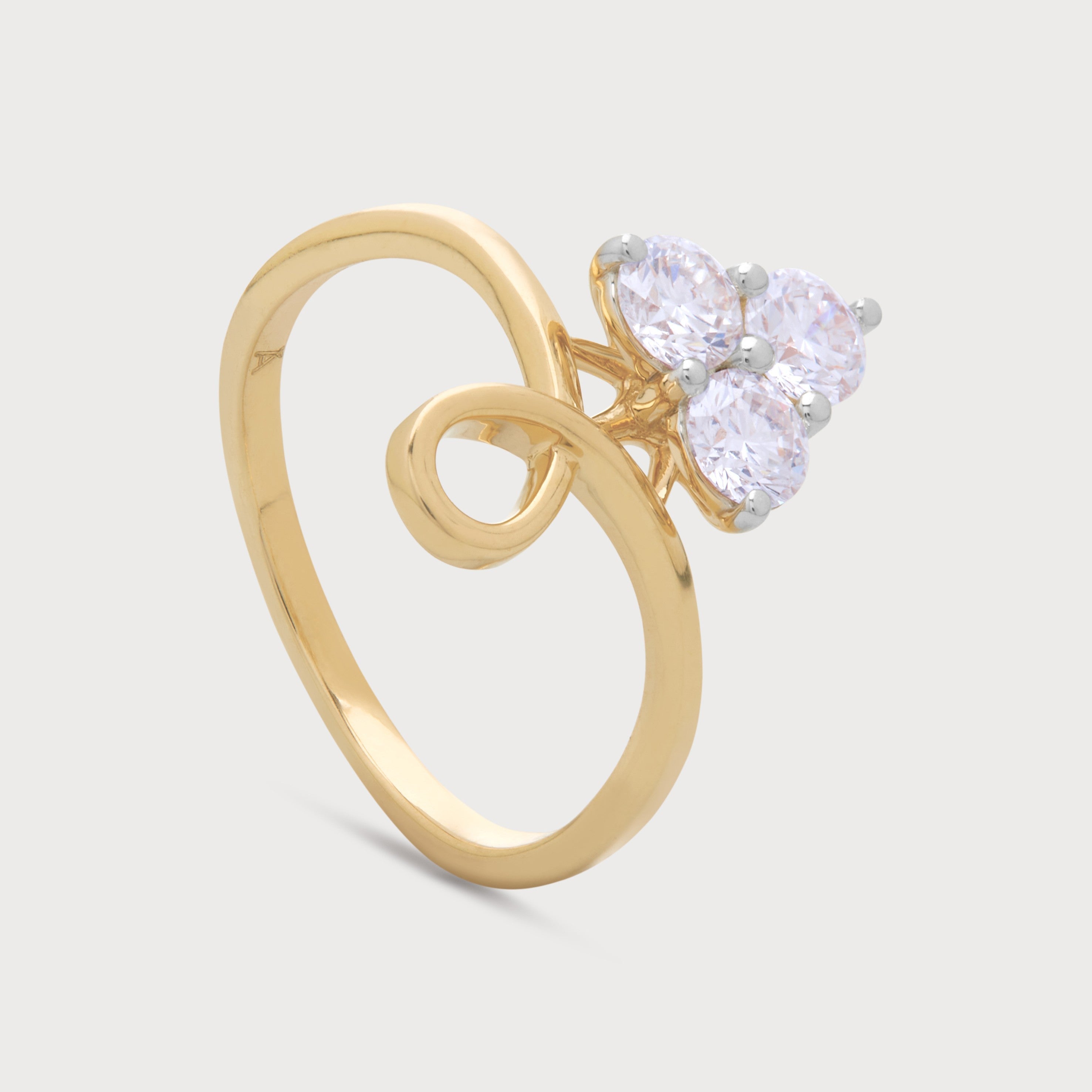 Triveni Diamond Ring