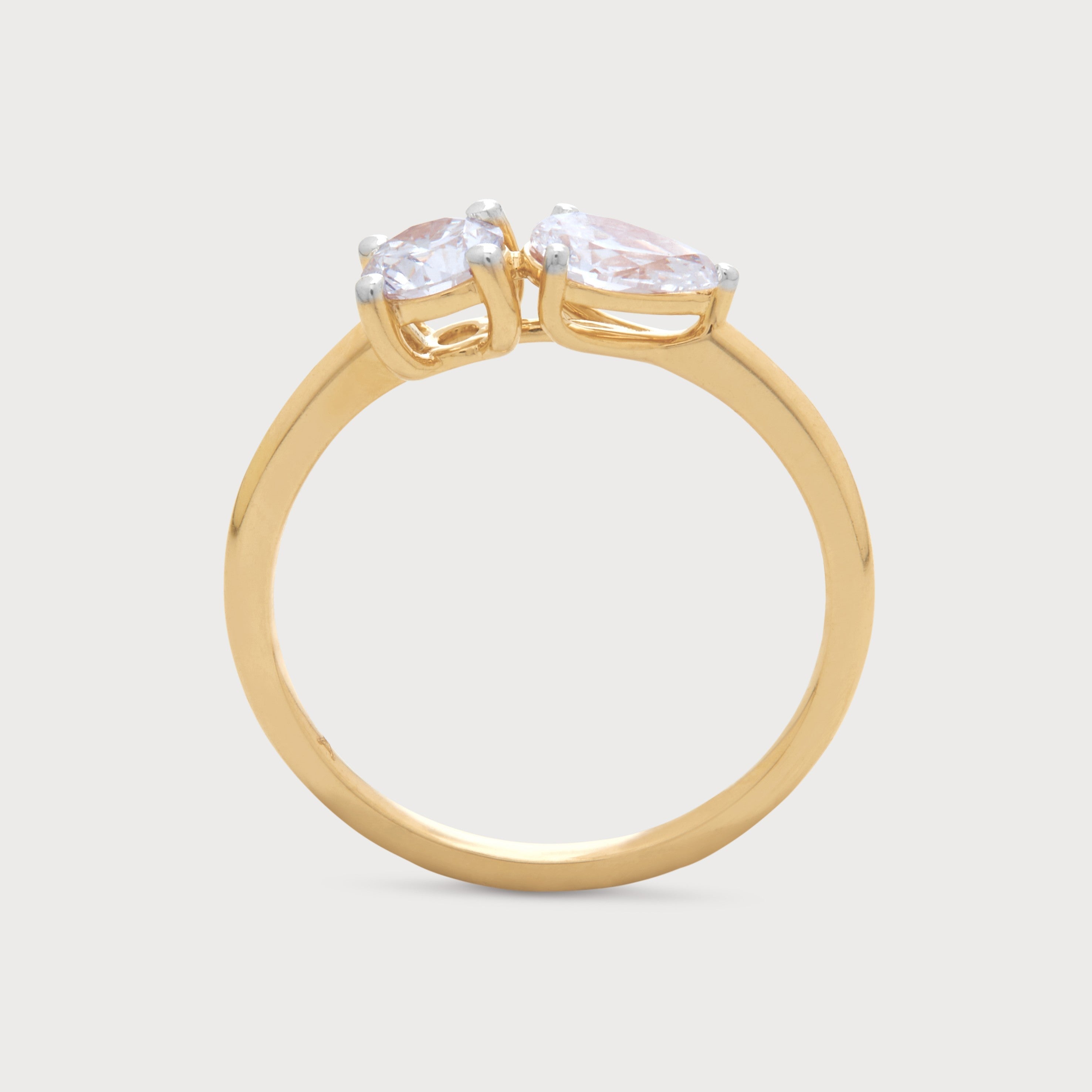 Fleur Sol Diamond Ring