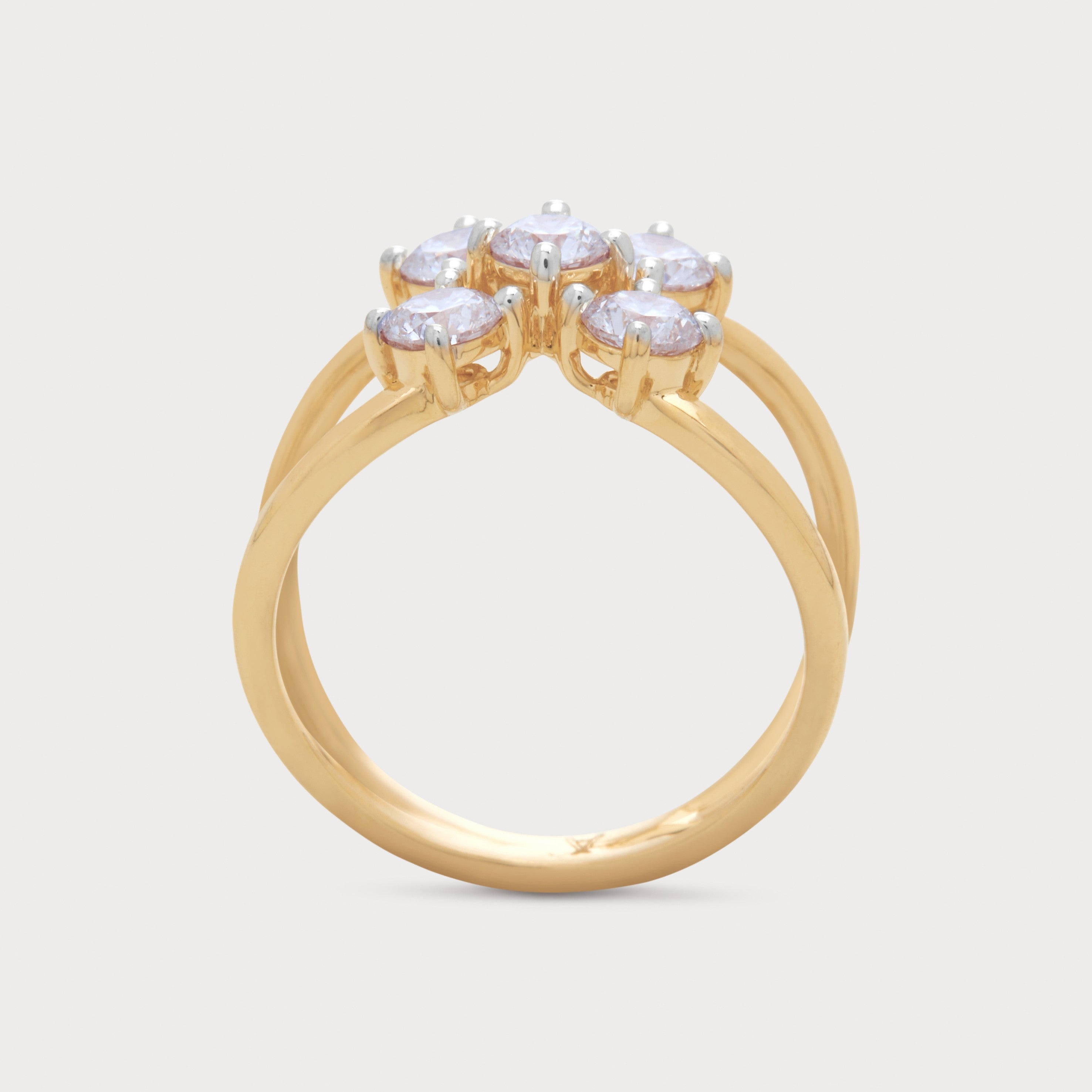 Calyx Diamond Ring