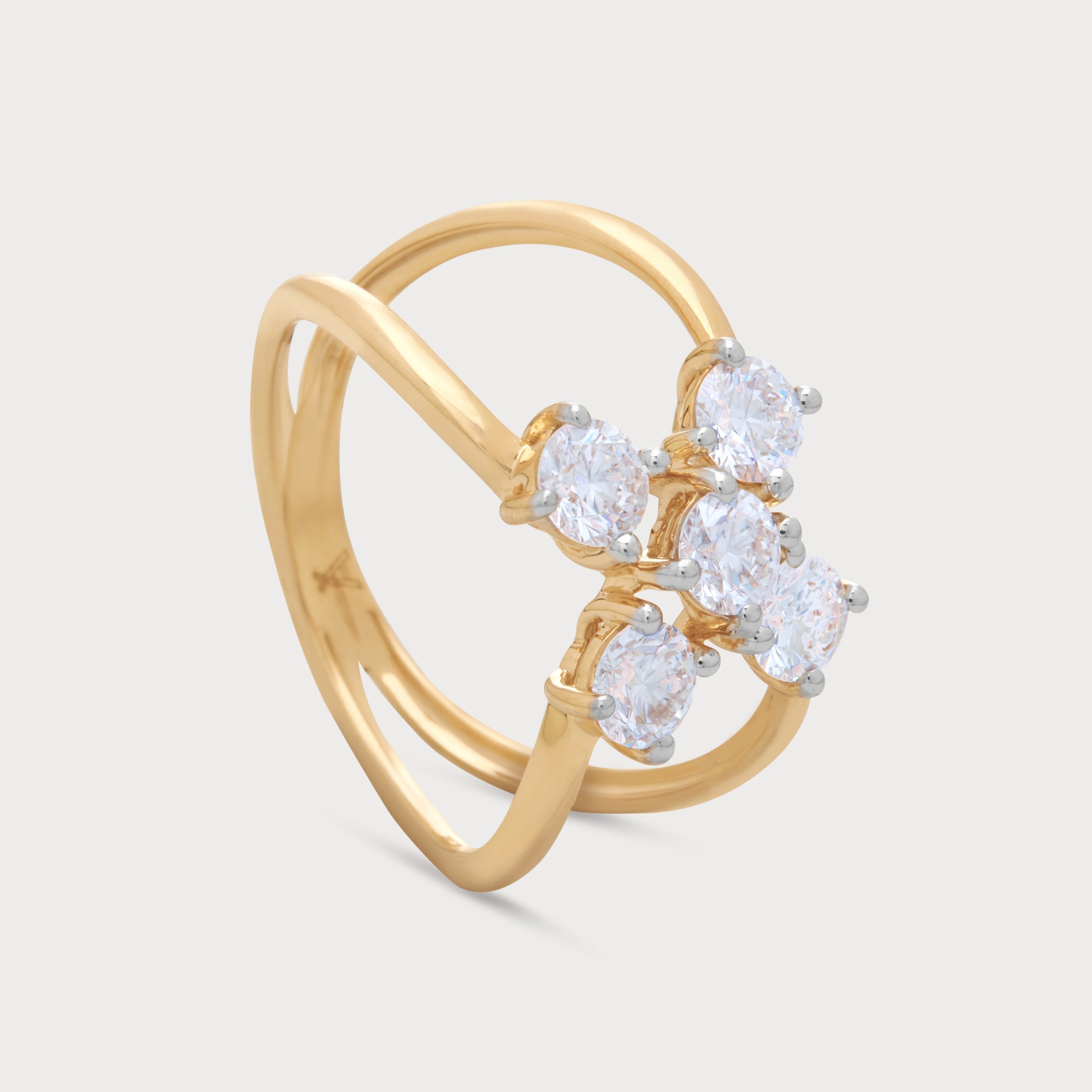 Calyx Diamond Ring