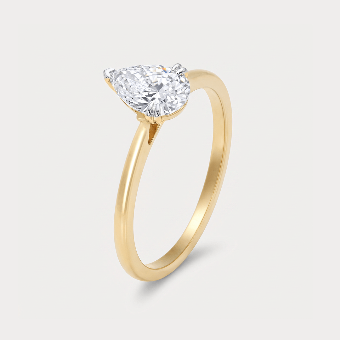 A Love Across Time Solitaire Diamond Ring