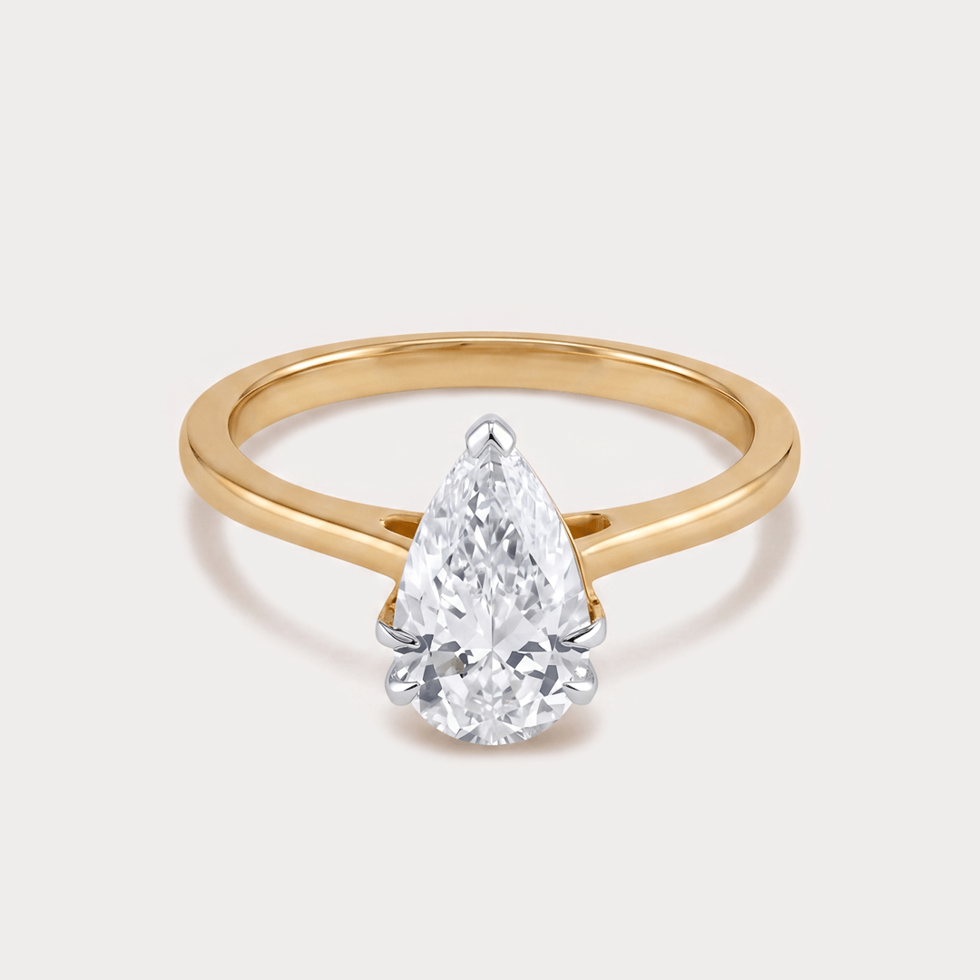 Felt Solitaire Diamond Ring
