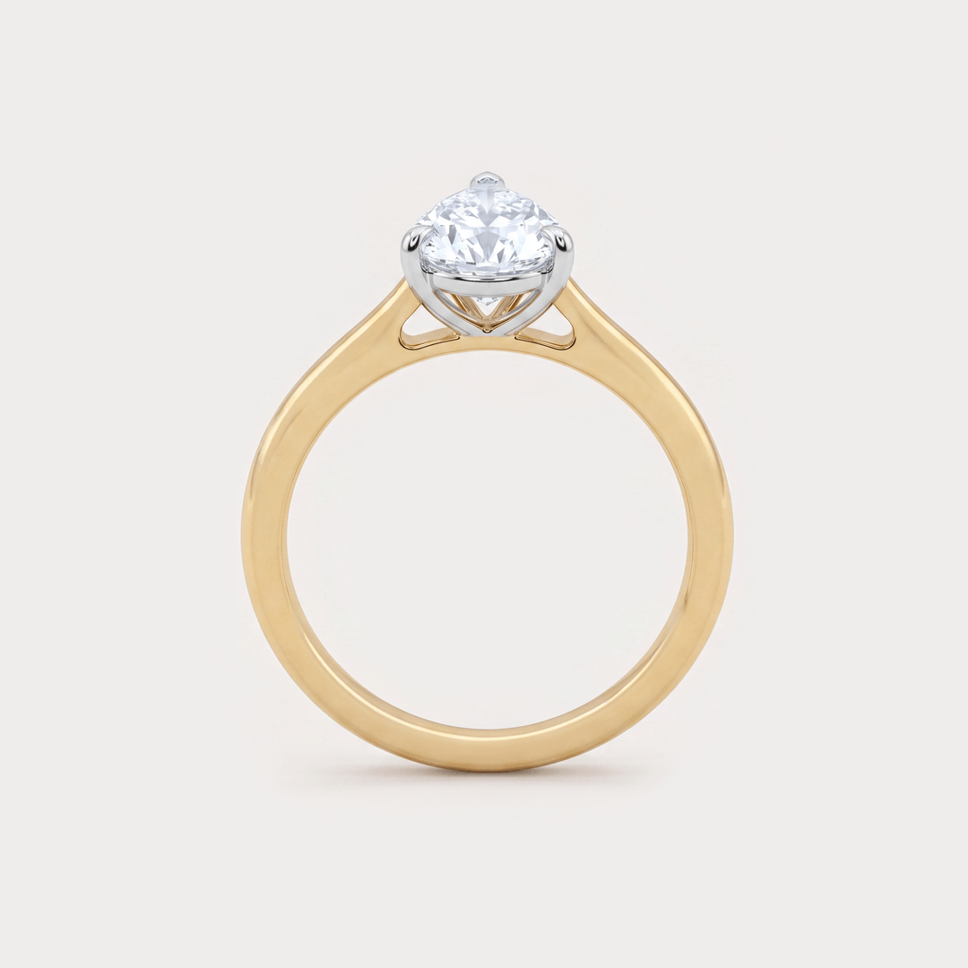Felt Solitaire Diamond Ring