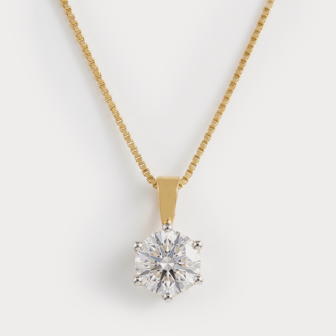 Velvet Spark Diamond Pendant