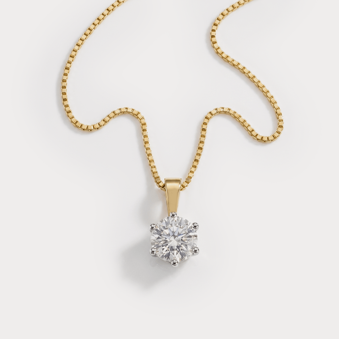 Velvet Spark Diamond Pendant
