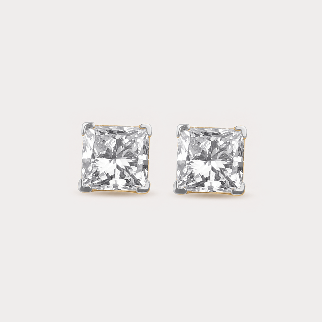 Noblesse Solitaire Diamond Earrings
