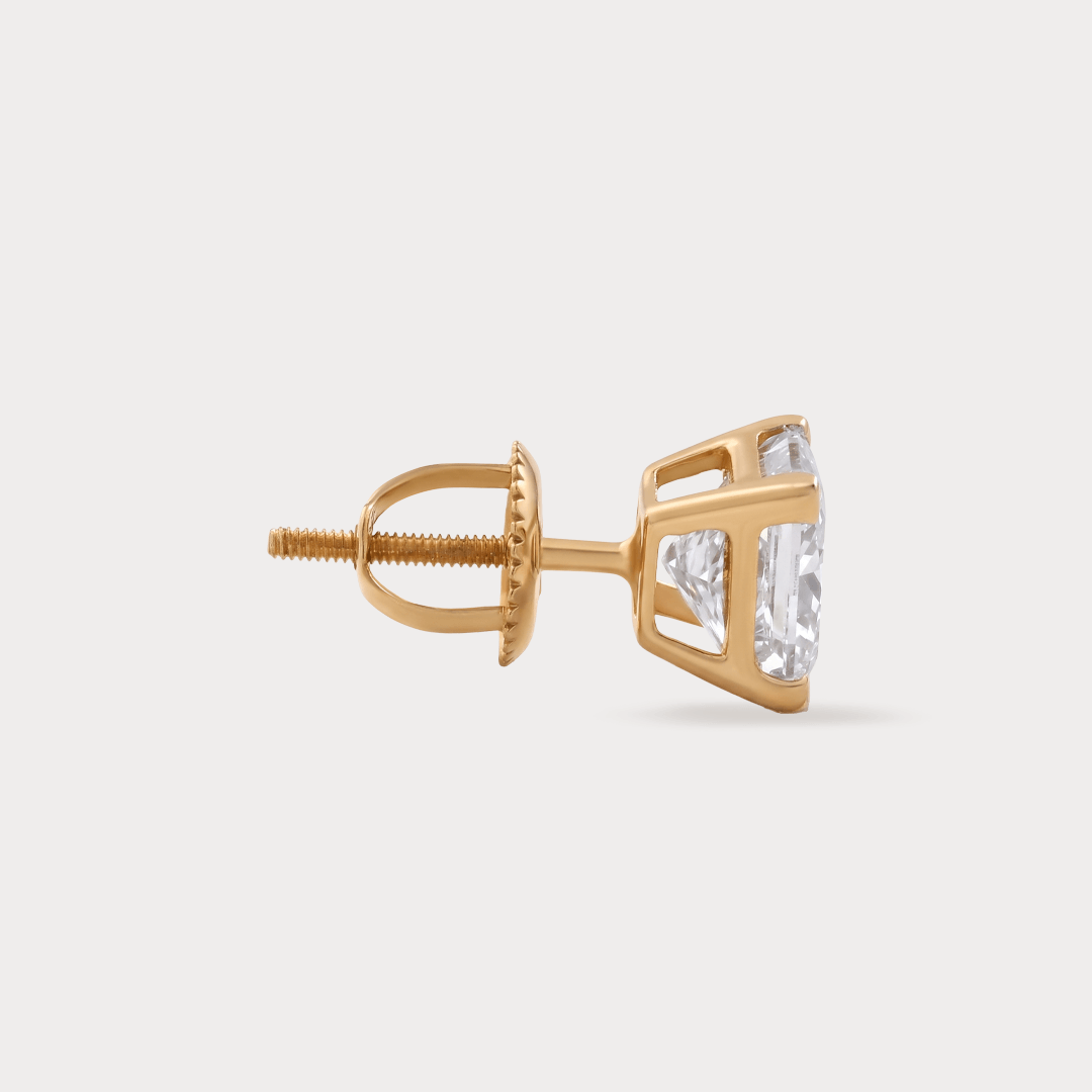 Noblesse Solitaire Diamond Earrings