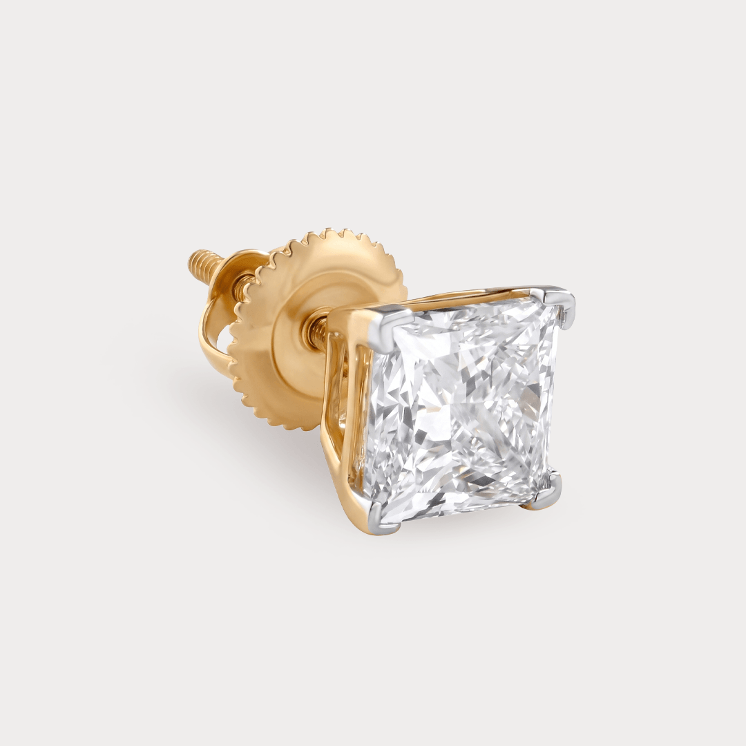 Noblesse Solitaire Diamond Earrings