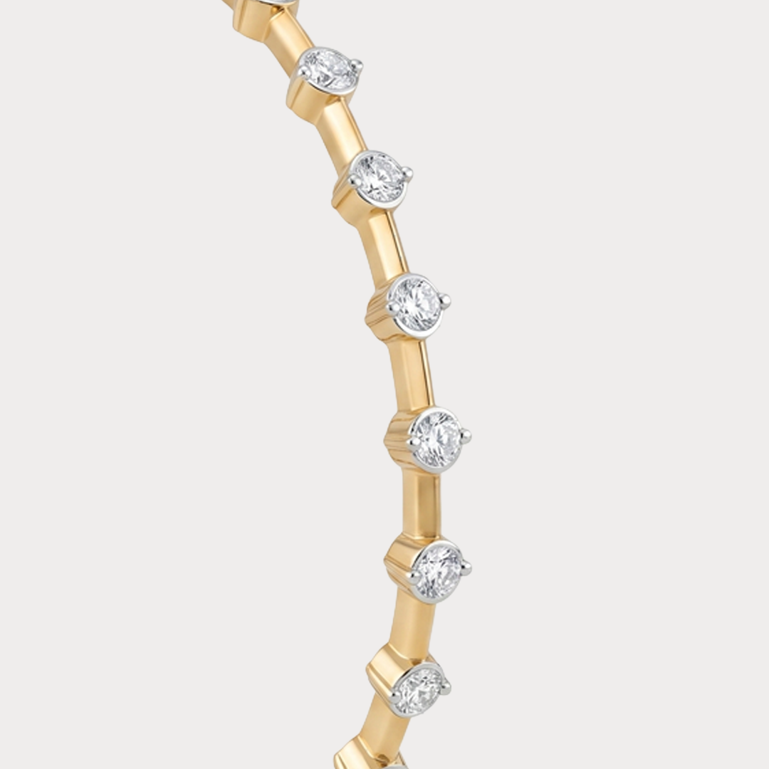 Orbit Diamond Bangle