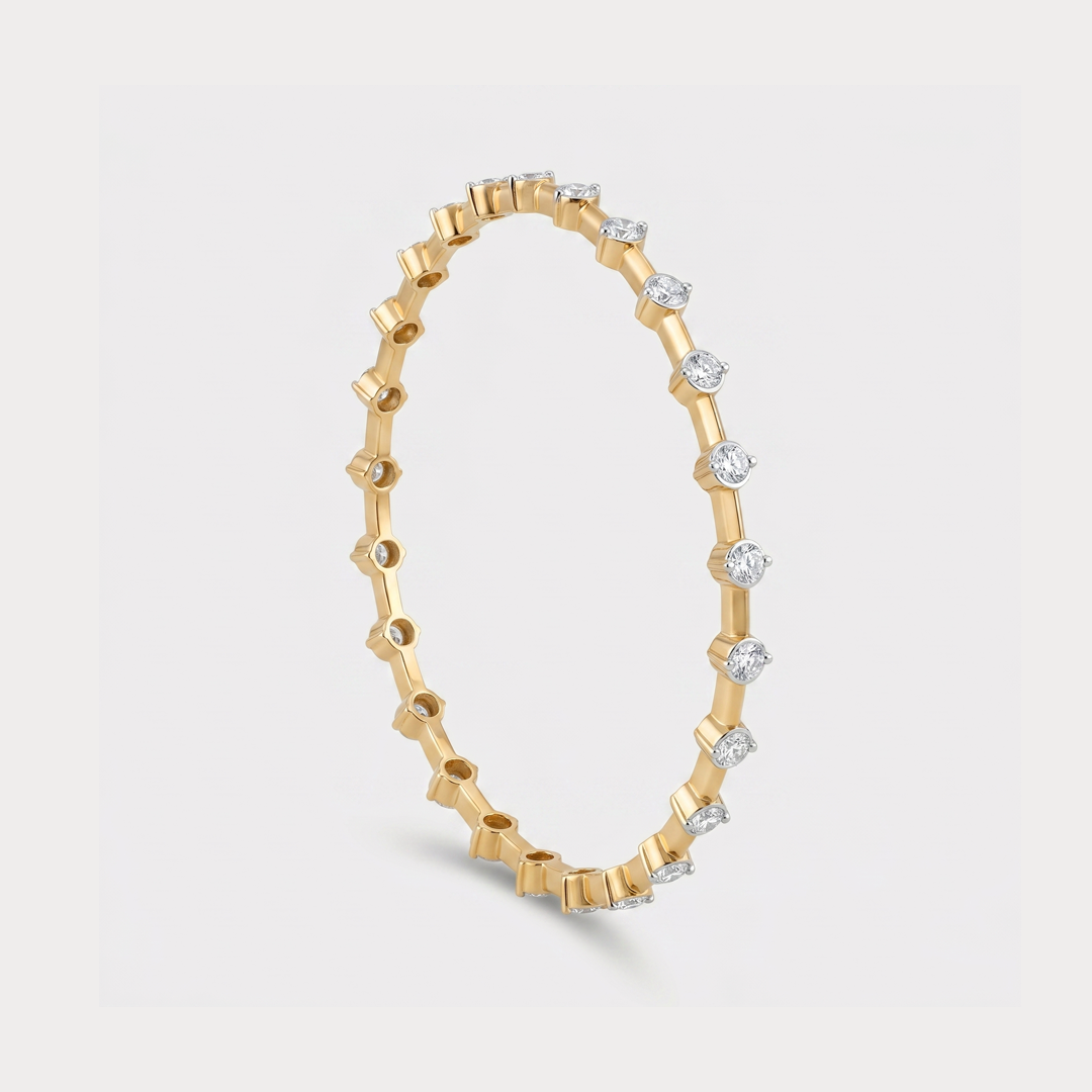 Orbit Diamond Bangle