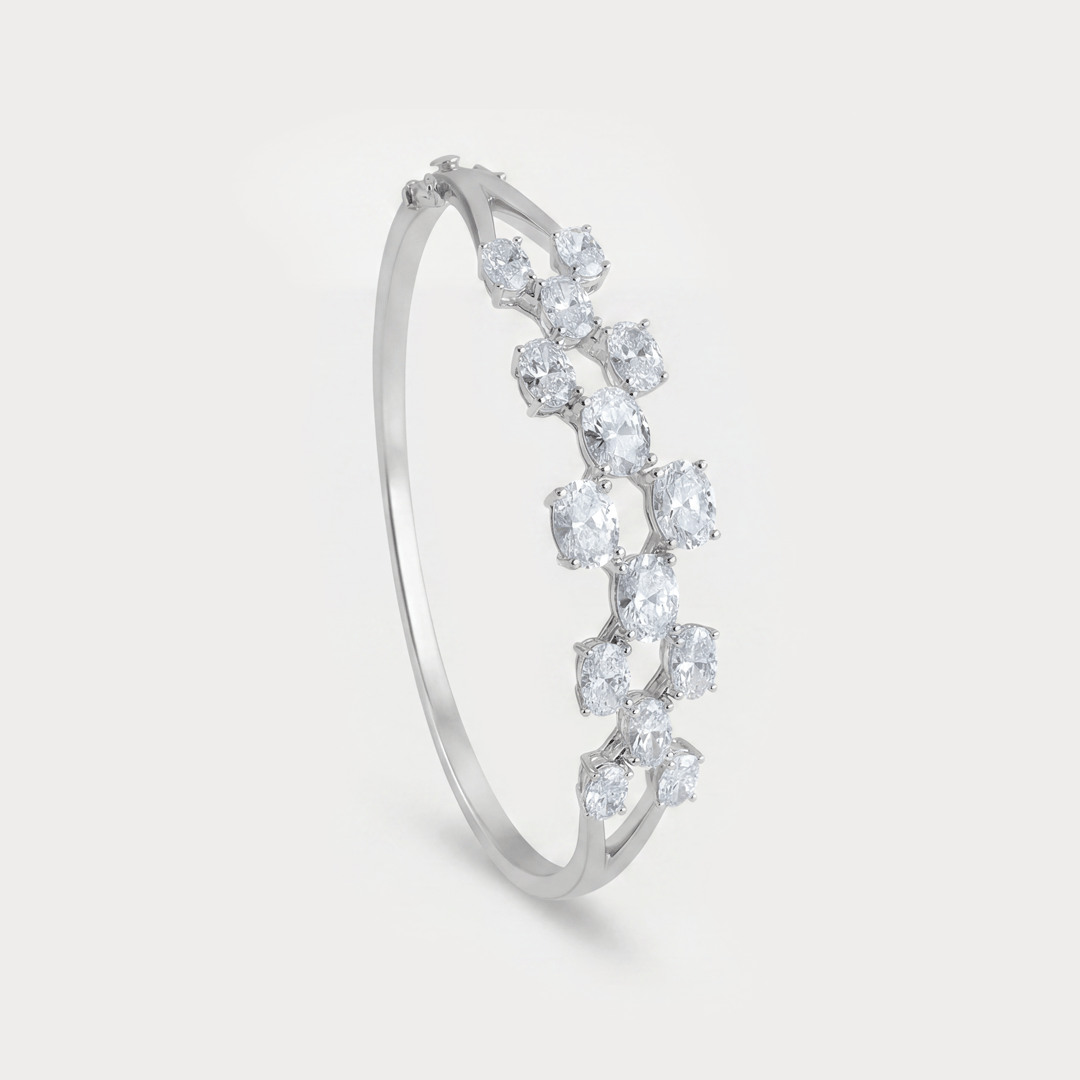 Ovale Éclat Oval Diamond Bracelet