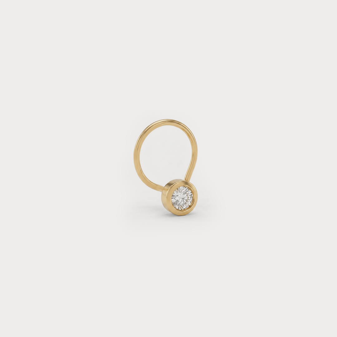 Dew Diamond Nose Pin