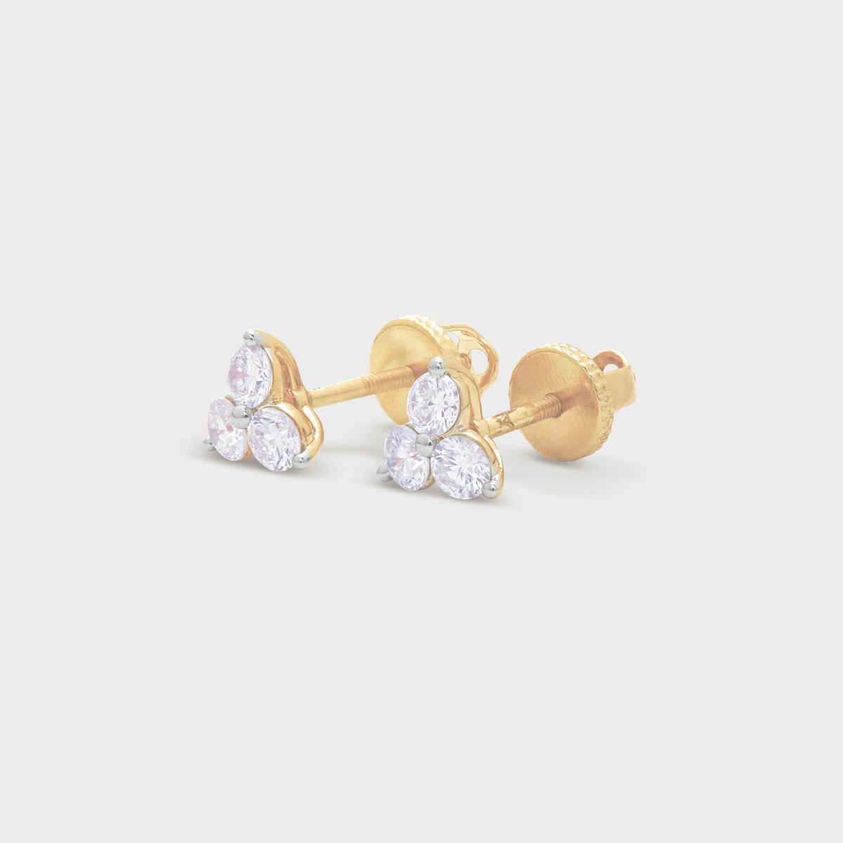 Trinity Diamond Studs