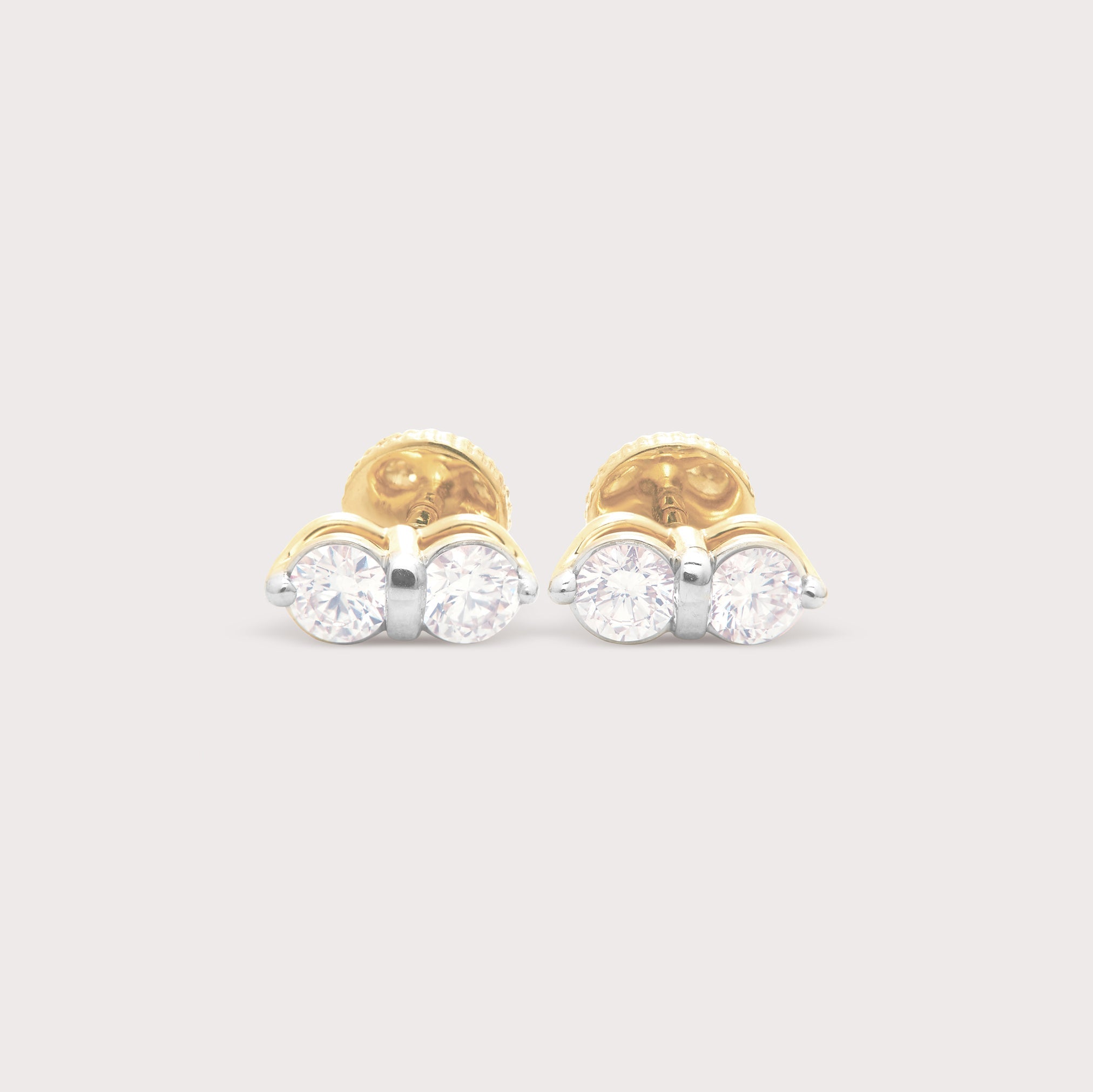 Gemini Diamond Studs