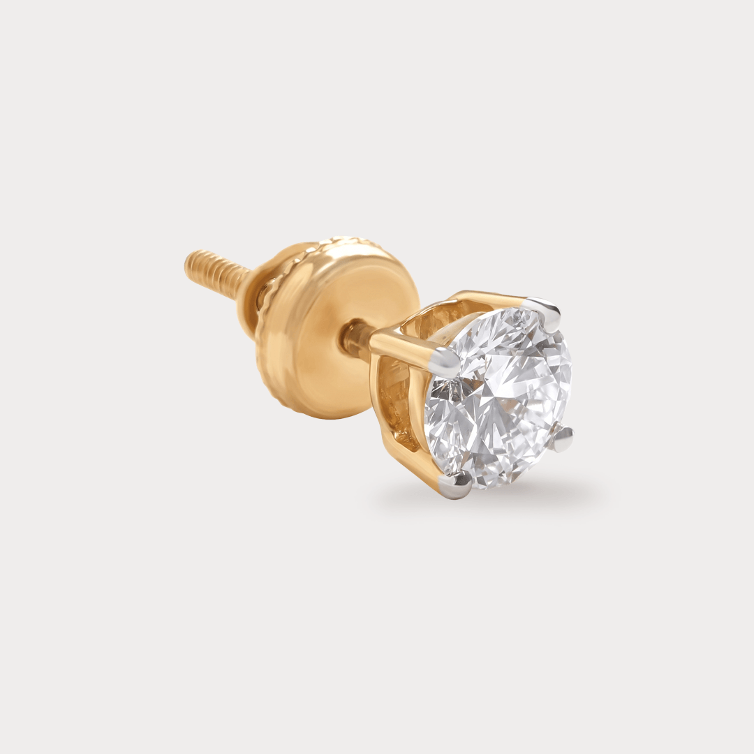 Windsong Mini-Solitaire Diamond Studs