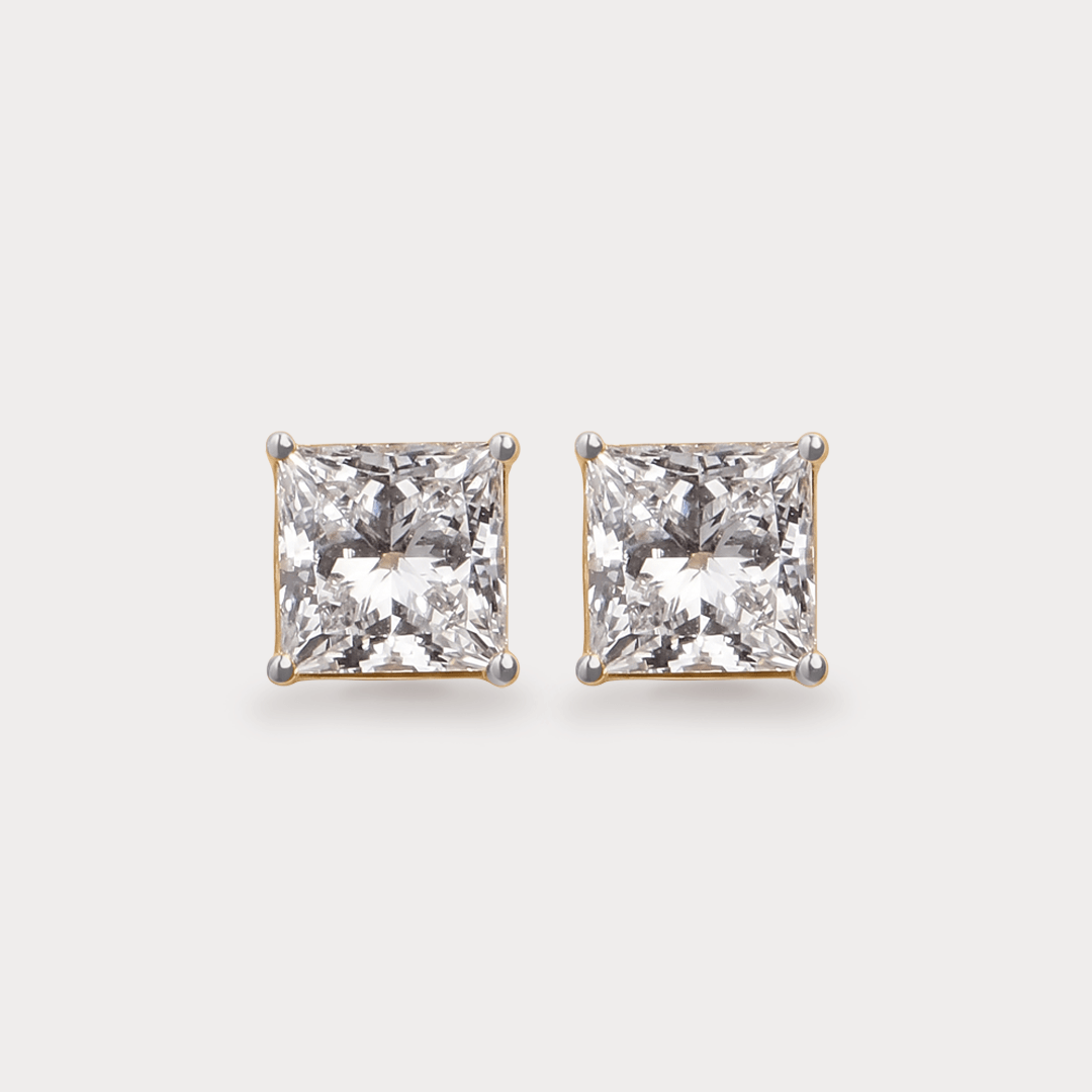 Illustrious Solitaire Diamond Earrings