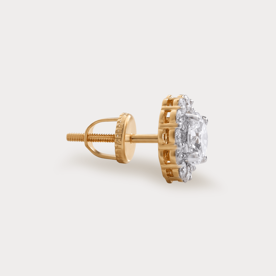 Halcyon Halo Diamond Studs