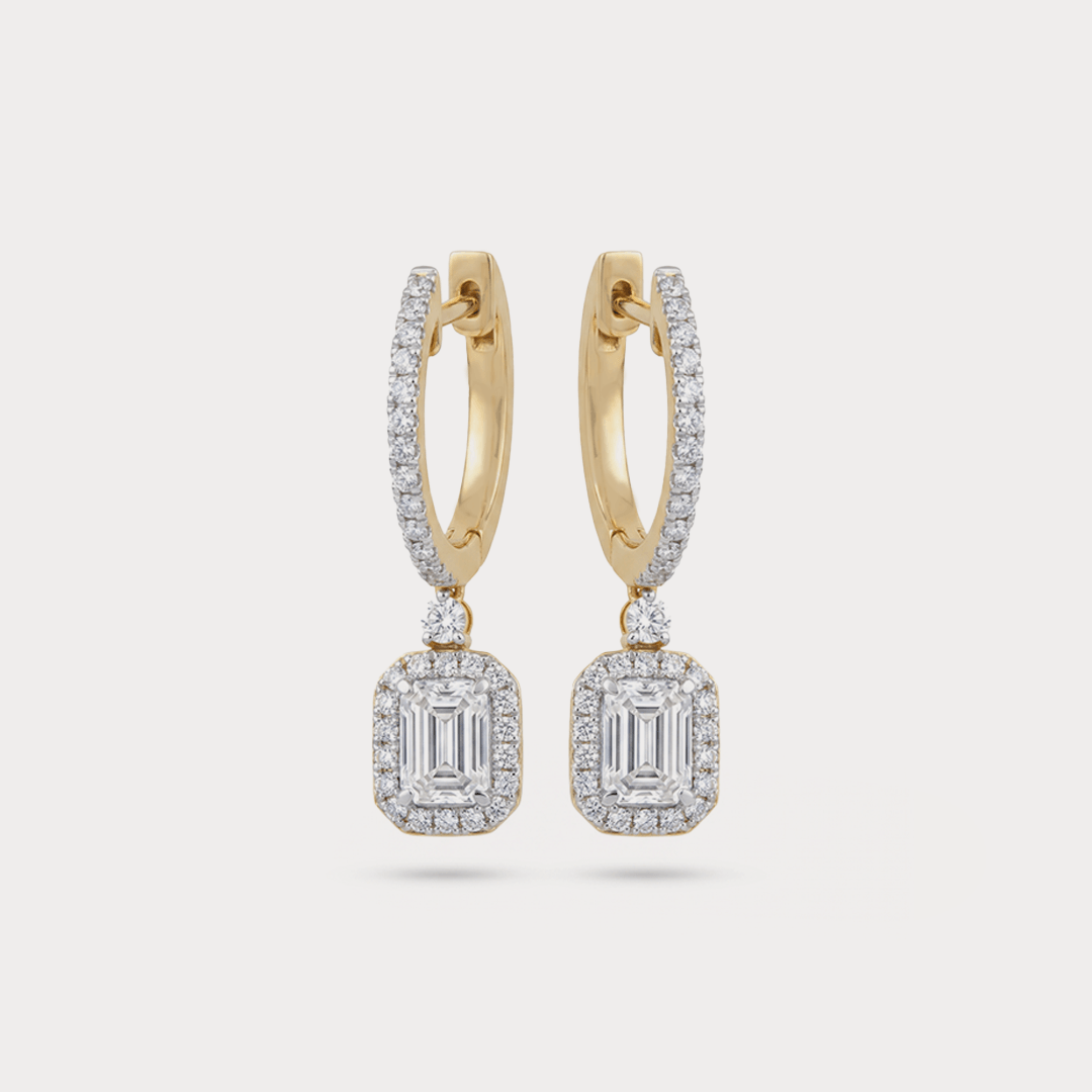 Melt Diamond Earrings