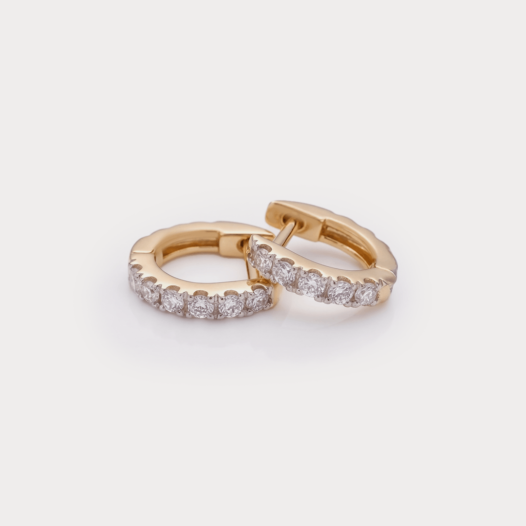 Echo Diamond Earrings