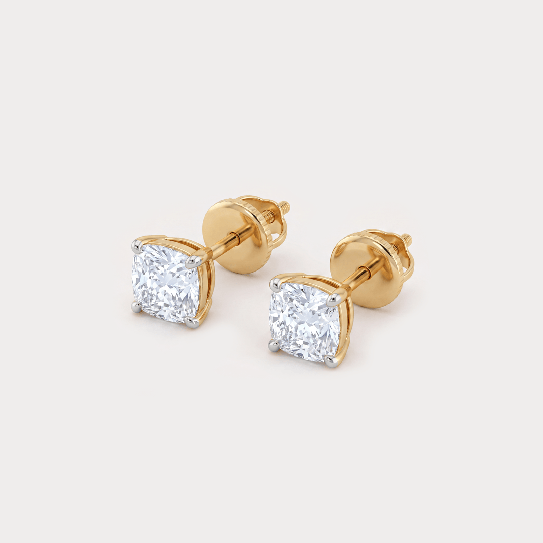 Chiarore Mini Solitaire Diamond Earrings